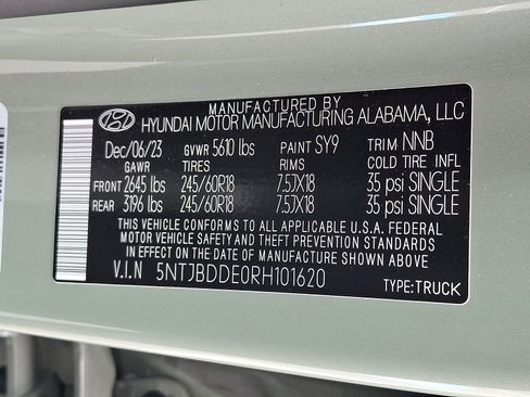 Used 2024 Hyundai Santa Cruz SEL AWD/4WD image 26
