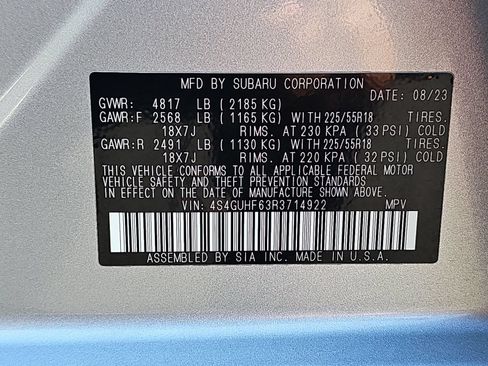 Certified 2024 Subaru Crosstrek 2.5i Sport w/ Crosstrek Mirror Package AWD/4WD image 38