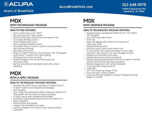 New 2026 Acura MDX SH-AWD w/ Advance Package image 8