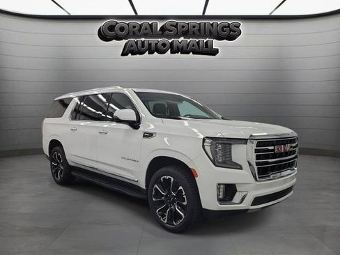Used 2023 GMC Yukon XL SLT w/ SLT Luxury Package RWD image 1