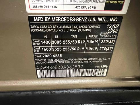 Used 2008 Mercedes-Benz ML 350 4MATIC image 13