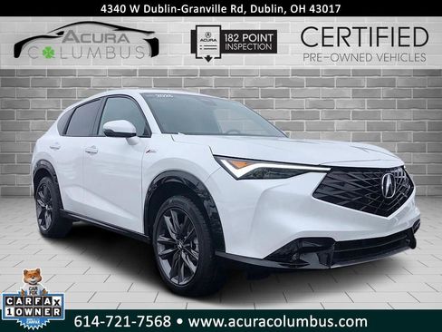 Certified 2025 Acura ADX A-Spec image 1