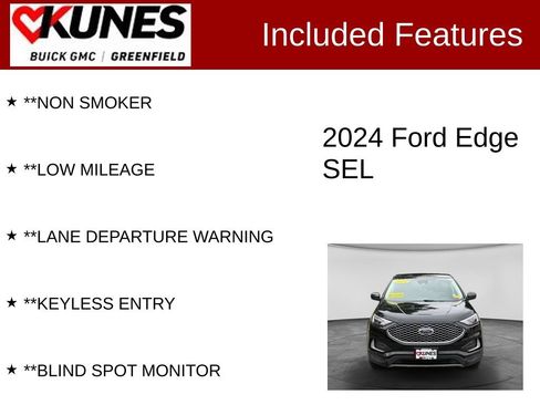 Used 2024 Ford Edge SEL AWD/4WD image 3