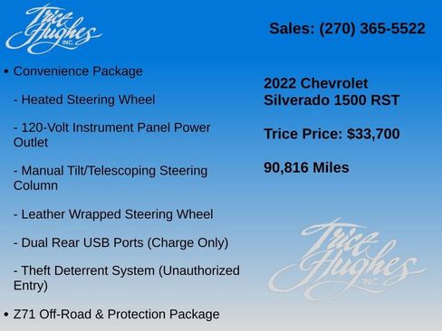 Used 2022 Chevrolet Silverado 1500 RST AWD/4WD image 33