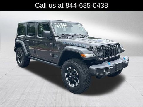 Certified 2025 Jeep Wrangler Unlimited Rubicon 4xe w/ Safety Group AWD/4WD image 3
