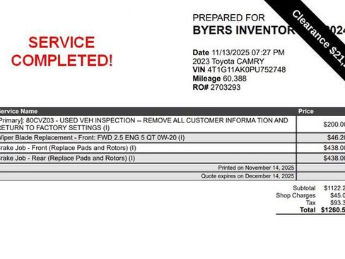 Used 2023 Toyota Camry SE image 10