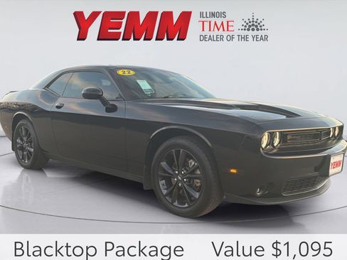 Used 2022 Dodge Challenger SXT w/ Blacktop Package AWD/4WD image 1