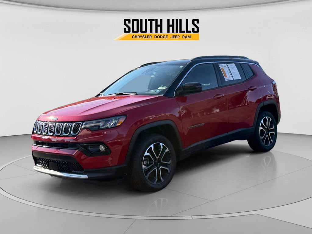 Used 2023 Jeep Compass Limited w/ Sun and Sound Group AWD/4WD image 1