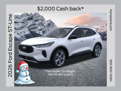 New 2026 Ford Escape ST-Line w/ Tech Pack #1 image 1