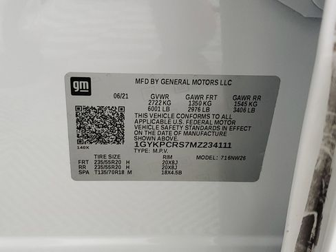 Used 2021 Cadillac XT6 Premium Luxury image 56