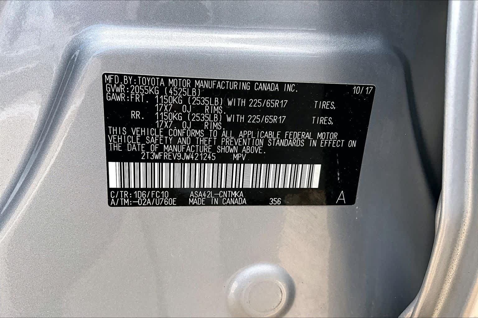 Used 2018 Toyota RAV4 XLE FWD image 35