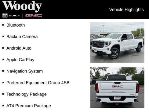 Certified 2024 GMC Sierra 1500 AT4 w/ Technology Package AWD/4WD image 3