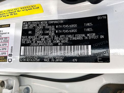 Used 2016 Toyota 4Runner Limited image 35