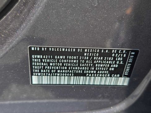 Used 2015 Volkswagen Jetta S FWD image 20