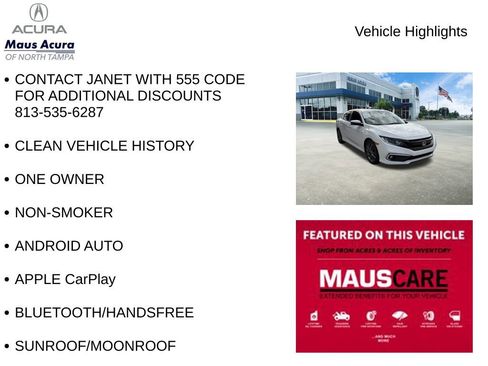 Used 2020 Honda Civic EX image 8