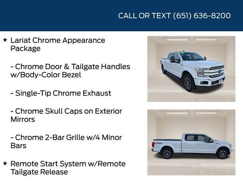Used 2019 Ford F150 Lariat w/ Equipment Group 502A Luxury image 30