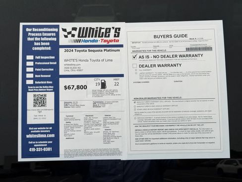 Used 2024 Toyota Sequoia Platinum AWD/4WD image 36