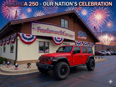 Used 2022 Jeep Wrangler Unlimited Rubicon w/ Steel Bumper Group AWD/4WD image 1