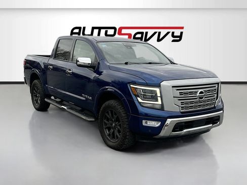 Used 2023 Nissan Titan Platinum Reserve w/ Off Road Protection Package AWD/4WD image 1