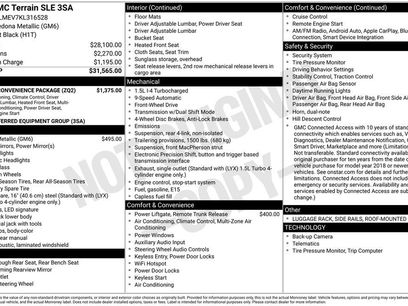 Used 2019 GMC Terrain SLE w/ Driver Convenience Package