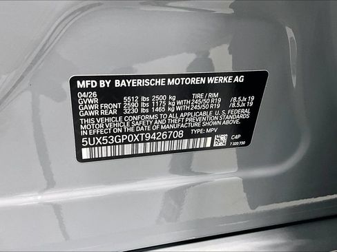 New 2026 BMW X3 xDrive30i w/ M Sport Package AWD/4WD image 23