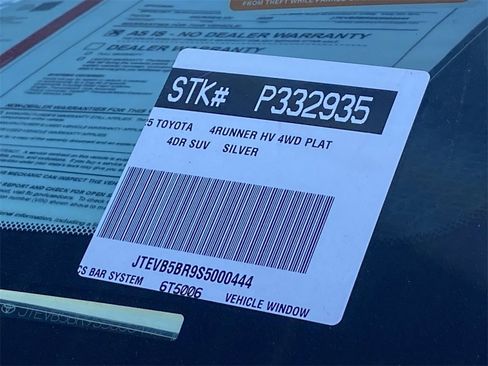 Used 2025 Toyota 4Runner Platinum image 36