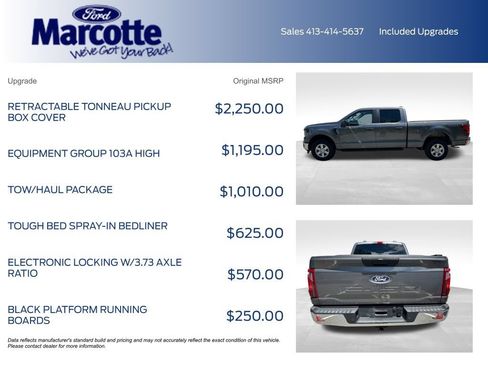 Used 2025 Ford F150 XL w/ Equipment Group 103A High AWD/4WD image 4
