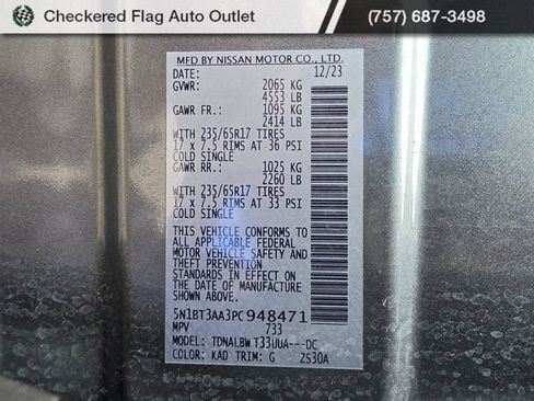 Used 2023 Nissan Rogue S FWD image 47