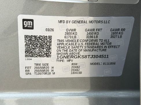 New 2026 Chevrolet Traverse LT image 36