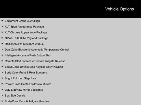 Used 2022 Ford F150 XLT w/ Equipment Group 302A High image 2