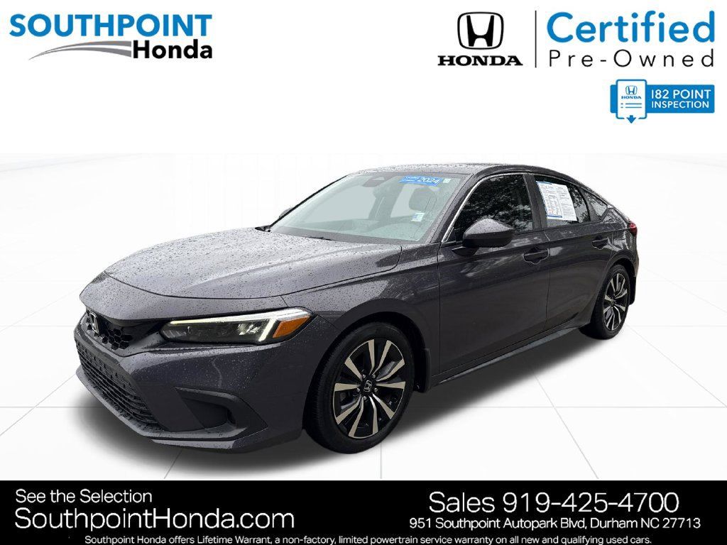 Certified 2024 Honda Civic EX-L image 3