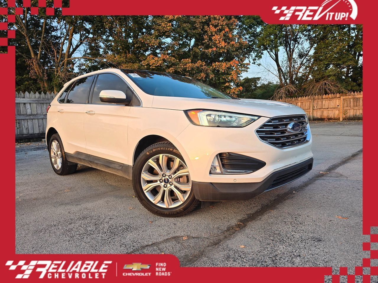 Used 2022 Ford Edge Titanium w/ Cargo Accessory Package AWD/4WD image 1