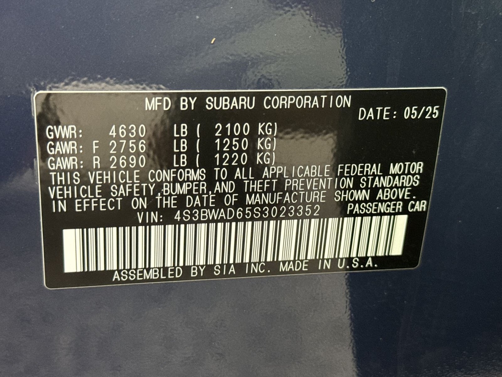Used 2025 Subaru Legacy Premium AWD/4WD image 40