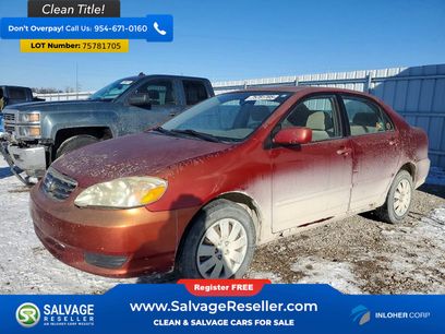 Used 2004 Toyota Corolla Sedan 4 Door