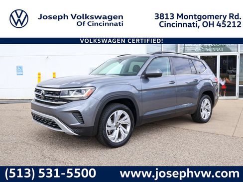Certified 2023 Volkswagen Atlas SE AWD/4WD image 1