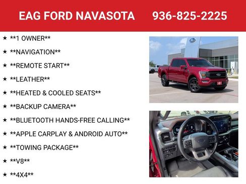 Used 2022 Ford F150 Lariat AWD/4WD image 4