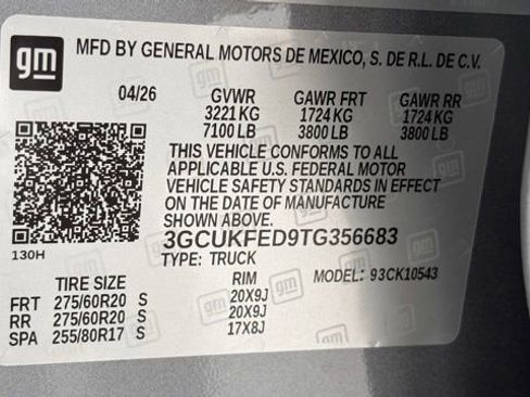 New 2026 Chevrolet Silverado 1500 LT Trail Boss w/ Safety Package AWD/4WD image 43