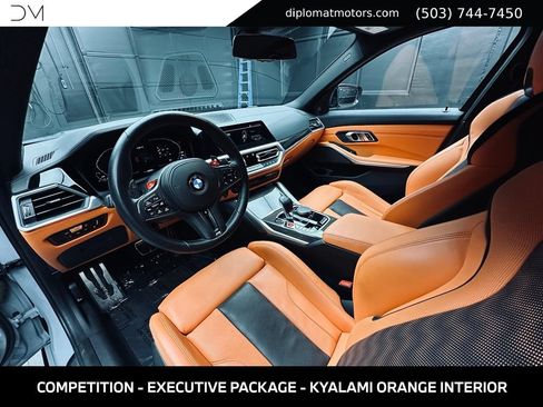 Used 2022 BMW M3 Competition w/ Executive Package AWD/4WD image 17