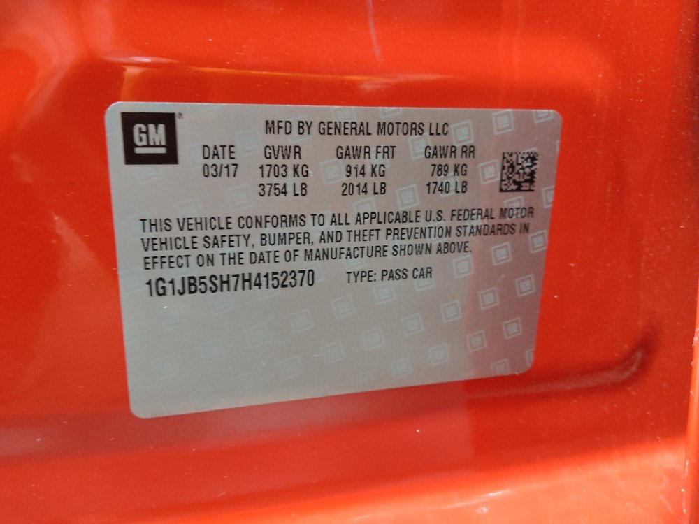 Used 2017 Chevrolet Sonic LS FWD image 33