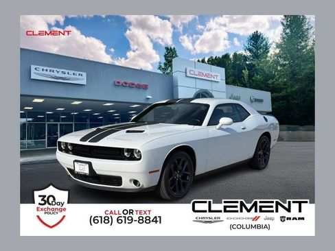 Used 2023 Dodge Challenger SXT w/ Blacktop Package RWD image 1