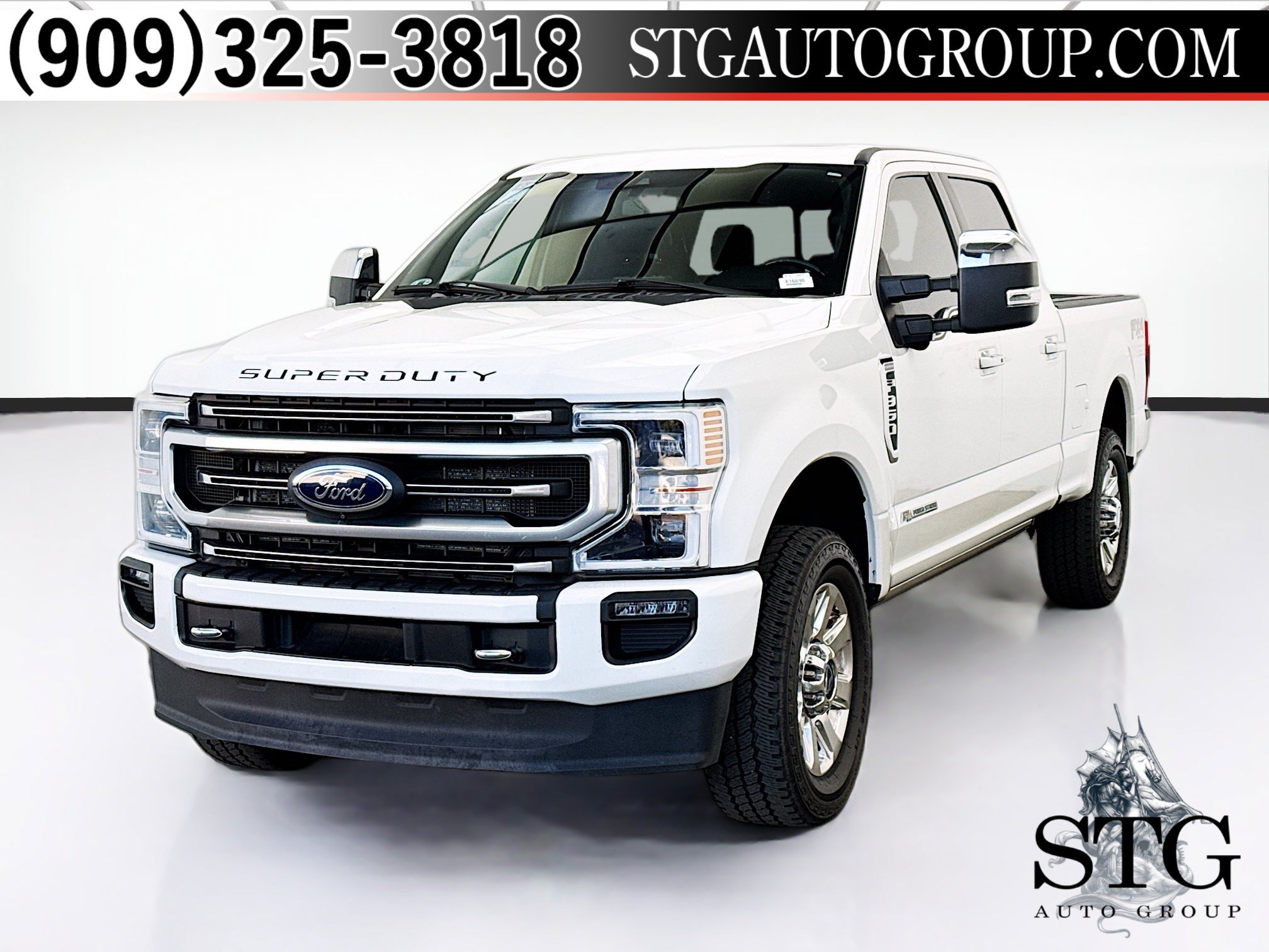 Used 2021 Ford F350 Platinum w/ FX4 Off-Road Package AWD/4WD image 1