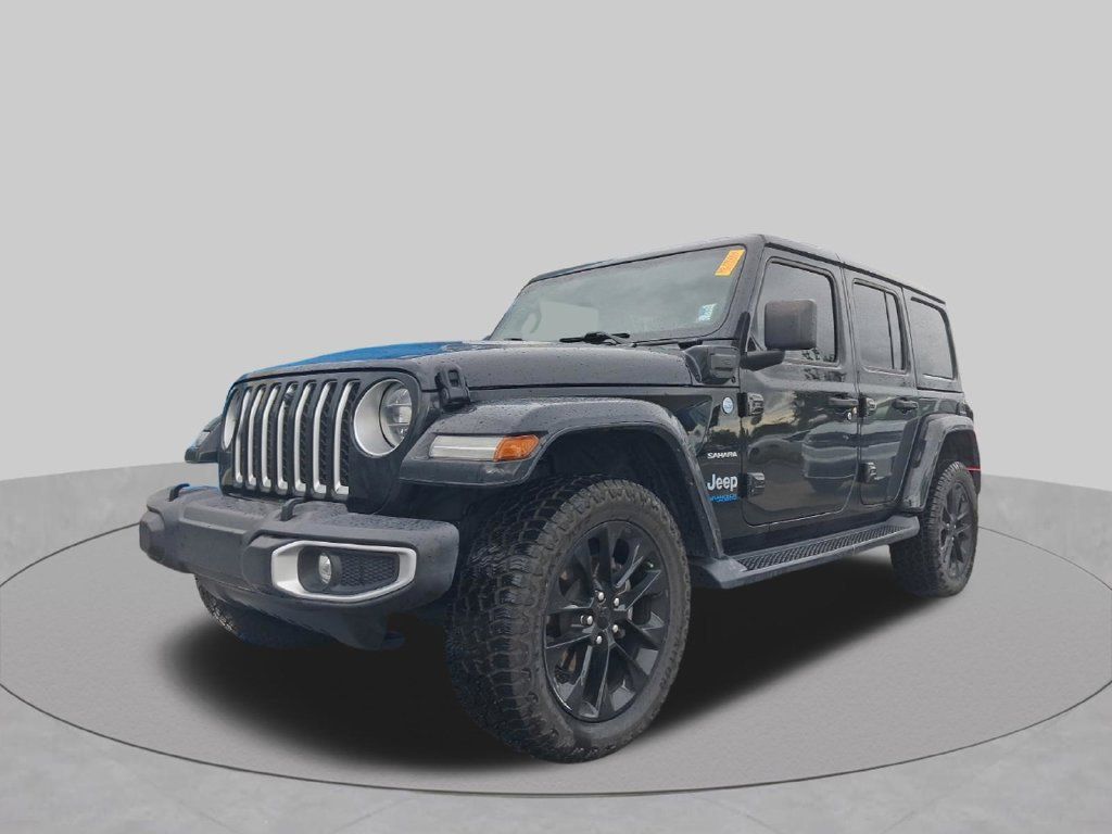 Used 2021 Jeep Wrangler Unlimited Sahara w/ Cold Weather Group AWD/4WD 360° Tour