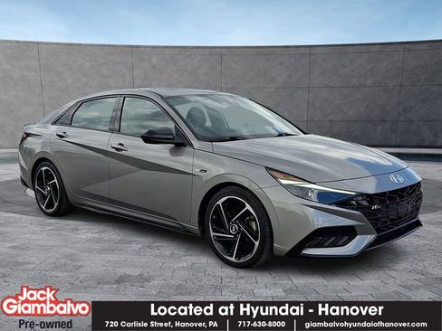 Certified 2022 Hyundai Elantra N Line FWD image 1