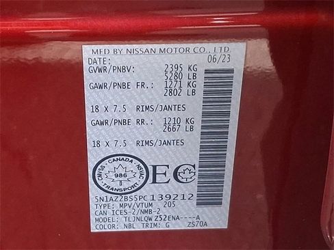 Used 2023 Nissan Murano SV image 27