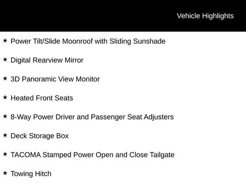 Used 2026 Toyota Tacoma TRD Sport w/ TRD Sport Premium Package RWD image 3