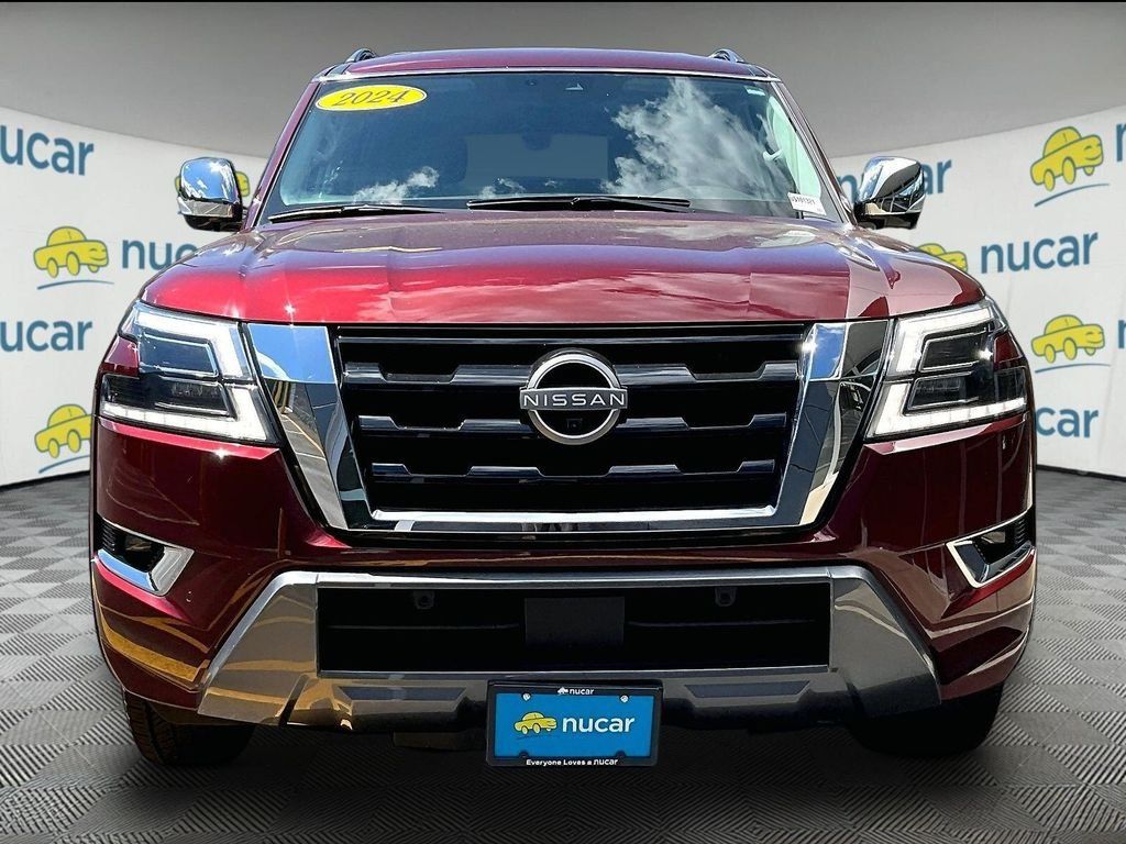 Used 2024 Nissan Armada Platinum w/ Captain's Chairs Package AWD/4WD image 2