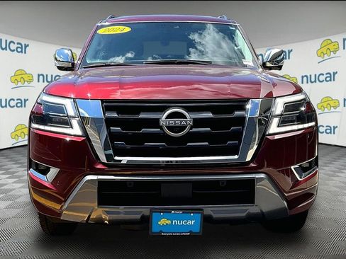 Used 2024 Nissan Armada Platinum w/ Captain's Chairs Package AWD/4WD image 2