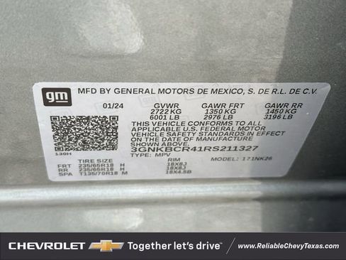 Used 2024 Chevrolet Blazer LT w/ Convenience Package FWD image 10