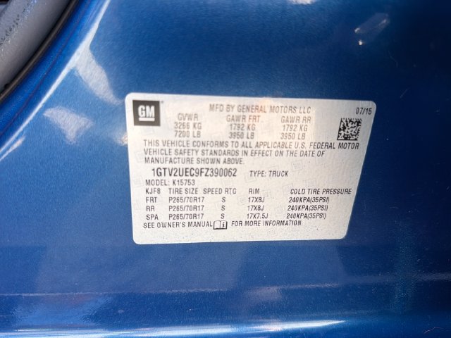 Used 2015 GMC Sierra 1500 SLE w/ SLE Value Package AWD/4WD image 33