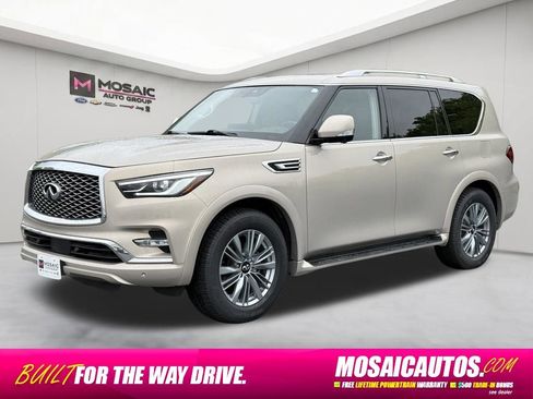 Used 2023 INFINITI QX80 Luxe w/ Cargo Package AWD/4WD image 3